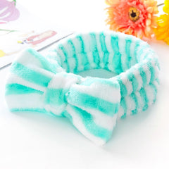 Bow Headbands Shower Spa Headbands Headwraps