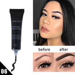 Cream Henna Mascara Eyebrow Tint Kit