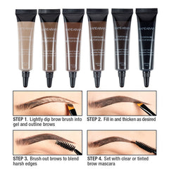 Cream Henna Mascara Eyebrow Tint Kit