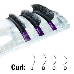 Individual Cluster Eyelashes 16 Rows