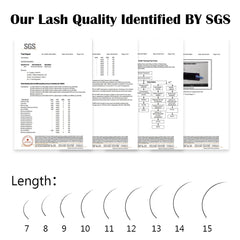 Individual Cluster Eyelashes 16 Rows