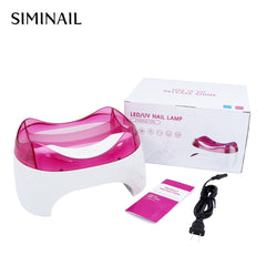 Portable 36w UV LED Nail Lamp Machine multifunctional Organizer Storage Case