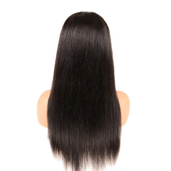 Straight Lace Closure Remy Human Hair Wig