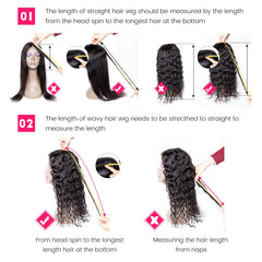 Straight Lace Closure Remy Human Hair Wig