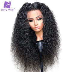 Glueless Curly Lace Front Wig Deep Part Preplucked