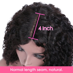 Bob Kinky Curly Lace Front Brazilian Remy Human Hair Wig