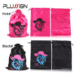 Silk Satin Bags For Wigs, Hair Extensions, Bundles and more