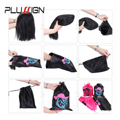 Silk Satin Bags For Wigs, Hair Extensions, Bundles and more