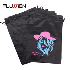 Silk Satin Bags For Wigs, Hair Extensions, Bundles and more
