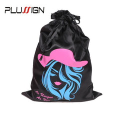 Silk Satin Bags For Wigs, Hair Extensions, Bundles and more