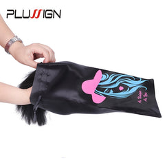 Silk Satin Bags For Wigs, Hair Extensions, Bundles and more