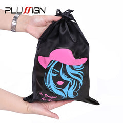 Silk Satin Bags For Wigs, Hair Extensions, Bundles and more