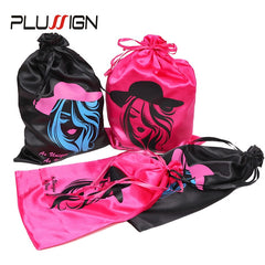 Silk Satin Bags For Wigs, Hair Extensions, Bundles and more