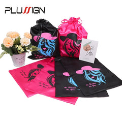 Silk Satin Bags For Wigs, Hair Extensions, Bundles and more