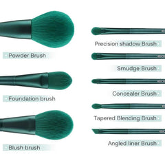 Vegan Make-Up Brushes  8pc Set