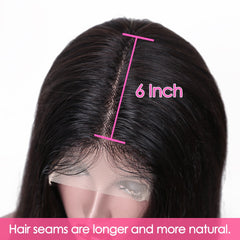 Brazilian Body Wave Remy Human Hair Glueless Lace Front Wig