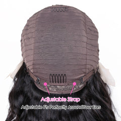 Loose Deep Wave Brazilian Natural Color Remy Human Hair T Part Lace Wig