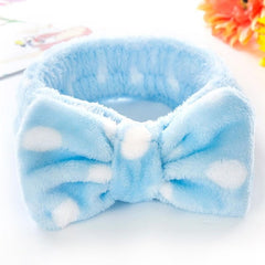 Bow Headbands Shower Spa Headbands Headwraps