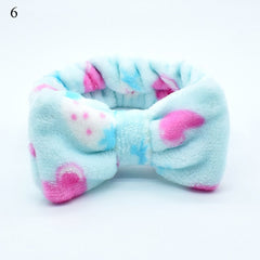 Bow Headbands Shower Spa Headbands Headwraps