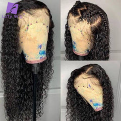 Glueless Curly Lace Front Wig Deep Part Preplucked