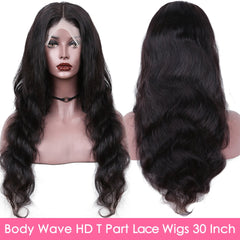 Brazilian Body Wave Remy Human Hair Glueless Lace Front Wig