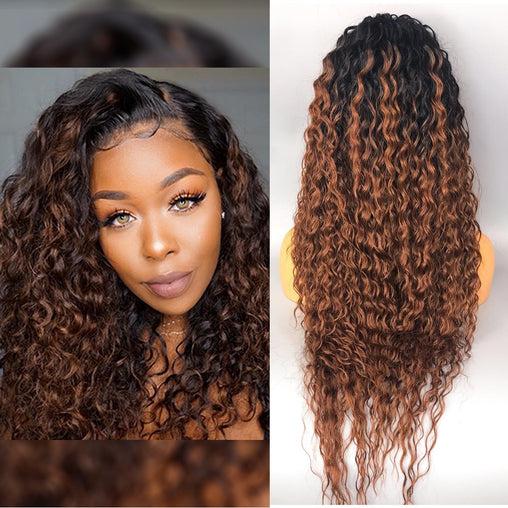 Deep Wavy Human Brazilian Hair 13x4 Frontal Lace