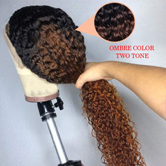 Deep Wavy Human Brazilian Hair 13x4 Frontal Lace