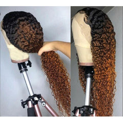 Deep Wavy Human Brazilian Hair 13x4 Frontal Lace