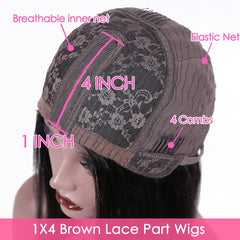 Water Wave T Part HD Lace Wig Glueless Brazilian Remy Human Hair