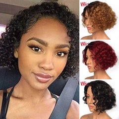 Deep Wave Lace Part Human Hair Wig