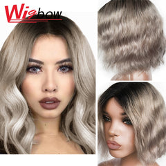 Deep Wave Lace Part Human Hair Wig