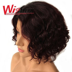 Deep Wave Lace Part Human Hair Wig