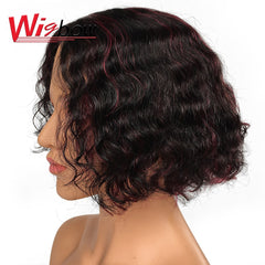 Deep Wave Lace Part Human Hair Wig
