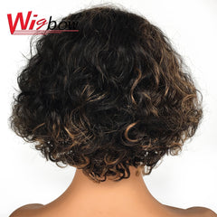 Deep Wave Lace Part Human Hair Wig