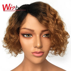 Deep Wave Lace Part Human Hair Wig