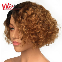 Deep Wave Lace Part Human Hair Wig