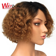 Deep Wave Lace Part Human Hair Wig