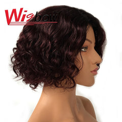 Deep Wave Lace Part Human Hair Wig