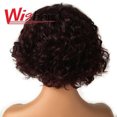 Deep Wave Lace Part Human Hair Wig