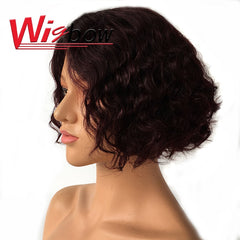 Deep Wave Lace Part Human Hair Wig