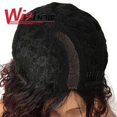 Deep Wave Lace Part Human Hair Wig