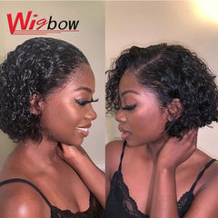 Deep Wave Lace Part Human Hair Wig