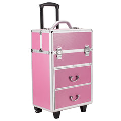 Cosmetic Makeup Case 4 Tier Lockable Cosmetic Storage