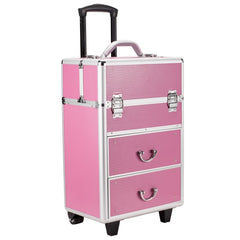Cosmetic Makeup Case 4 Tier Lockable Cosmetic Storage