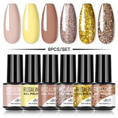 Glitter Gel Nail Polish Set