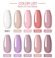 Glitter Gel Nail Polish Set
