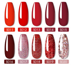 Glitter Gel Nail Polish Set