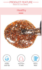 Glitter Gel Nail Polish Set