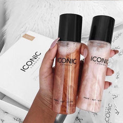 Iconic London Prep Set Glow Hydrating Spray