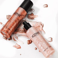 Iconic London Prep Set Glow Hydrating Spray
